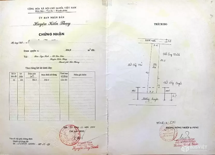 8,x TỶ TRỤC TỈNH LỘ 404 TÂN TRÀO - KIẾN THỤY KINH DOANH TỐT- ZALO 0567 222 555