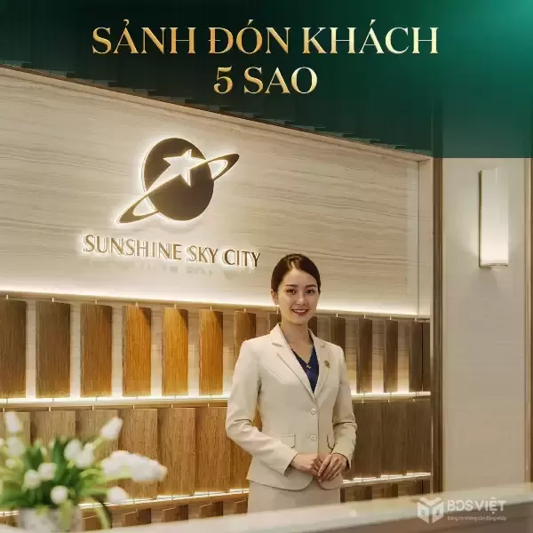Chiết khấu 1% khi booking sớm V8 tại Sunshine Sky City với giá từ 98 triệu/m2 chưa VAT, KPBT