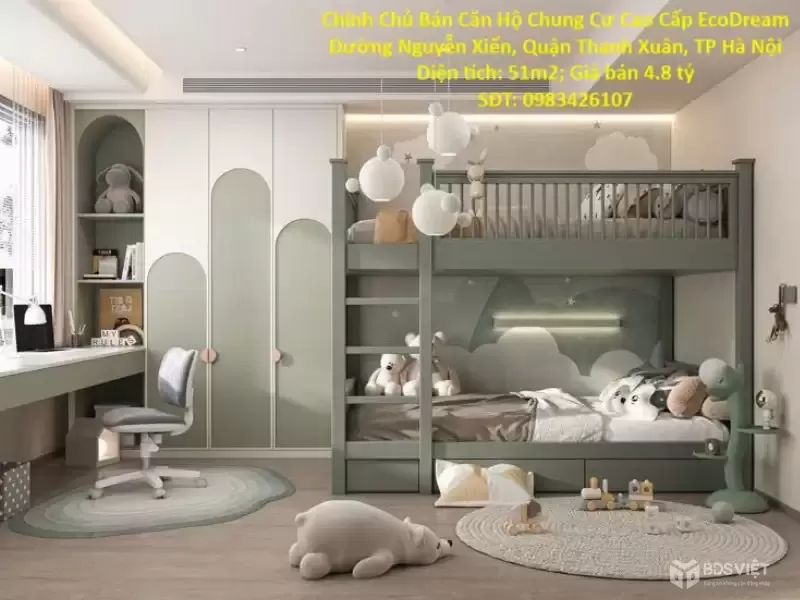 Chính Chủ Bán Căn Hộ Chung Cư Cao Cấp EcoDream Đường Nguyễn Xiển, Quận Thanh Xuân, TP Hà Nội