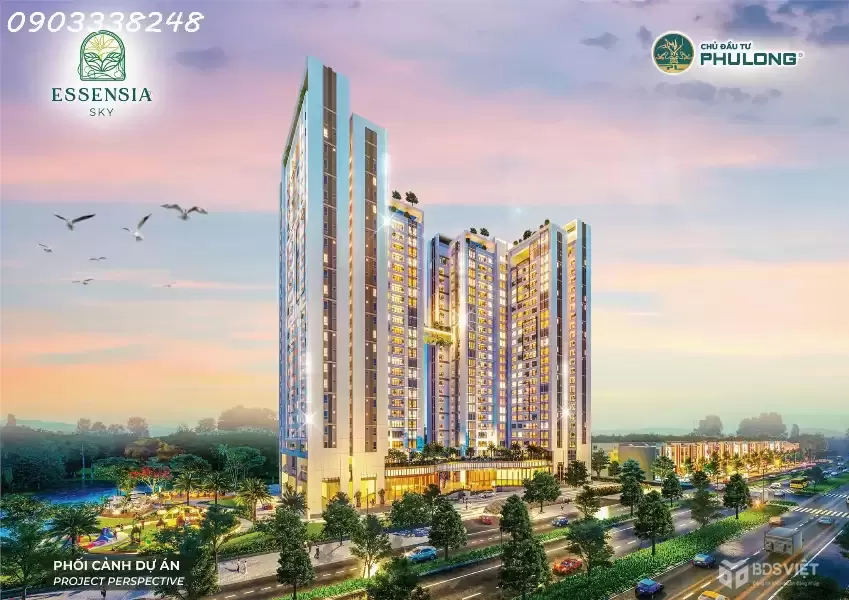 Bán căn 2PN Essensia Sky, lầu cao, căn góc, view PMH giá chỉ 6 tỷ 780