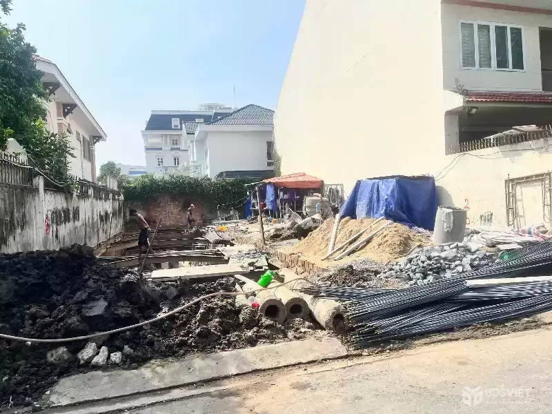 Bán nhà mặt tiền rẻ nhất trục Trần Não, 380m2(14x34), xây cao, 200tr/m2, SHR