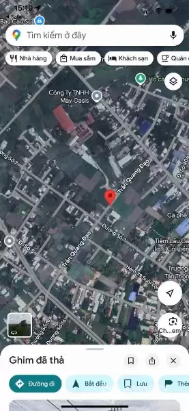 Bán đất mặt tiền Trần Quang Đạo , Tân Thông Hội dt 409m2 (200m2) giá 5,7 tỷ