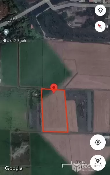 CẦN BÁN 4789M2 ĐẤT LÚA GIÁ ĐẦU TƯ HẺM XE MÁY