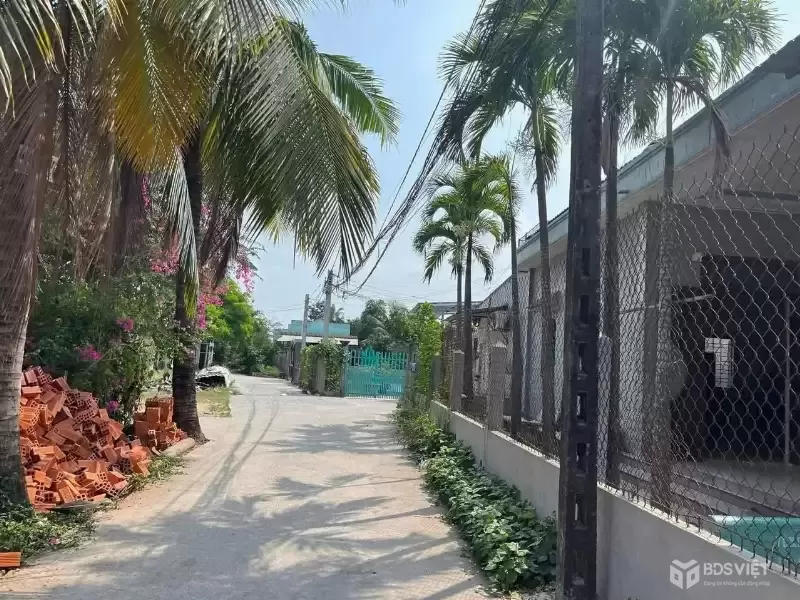 Bán đất thổ cư hẻm số 2 đường Trần Thế Sinh, thị trấn Bến Lức dt 179m2 giá chốt 1,39 tỷ