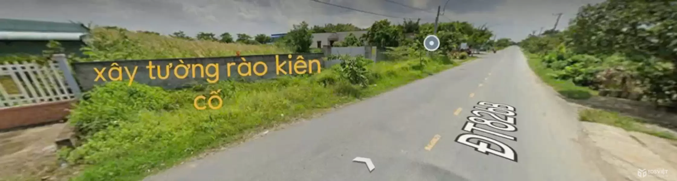 Bán đất mặt tiền tỉnh lộ 826b xã Phước Đông, Cần Đước dt 4000m2 ( 500m2 thổ ) giá chốt 25 tỷ