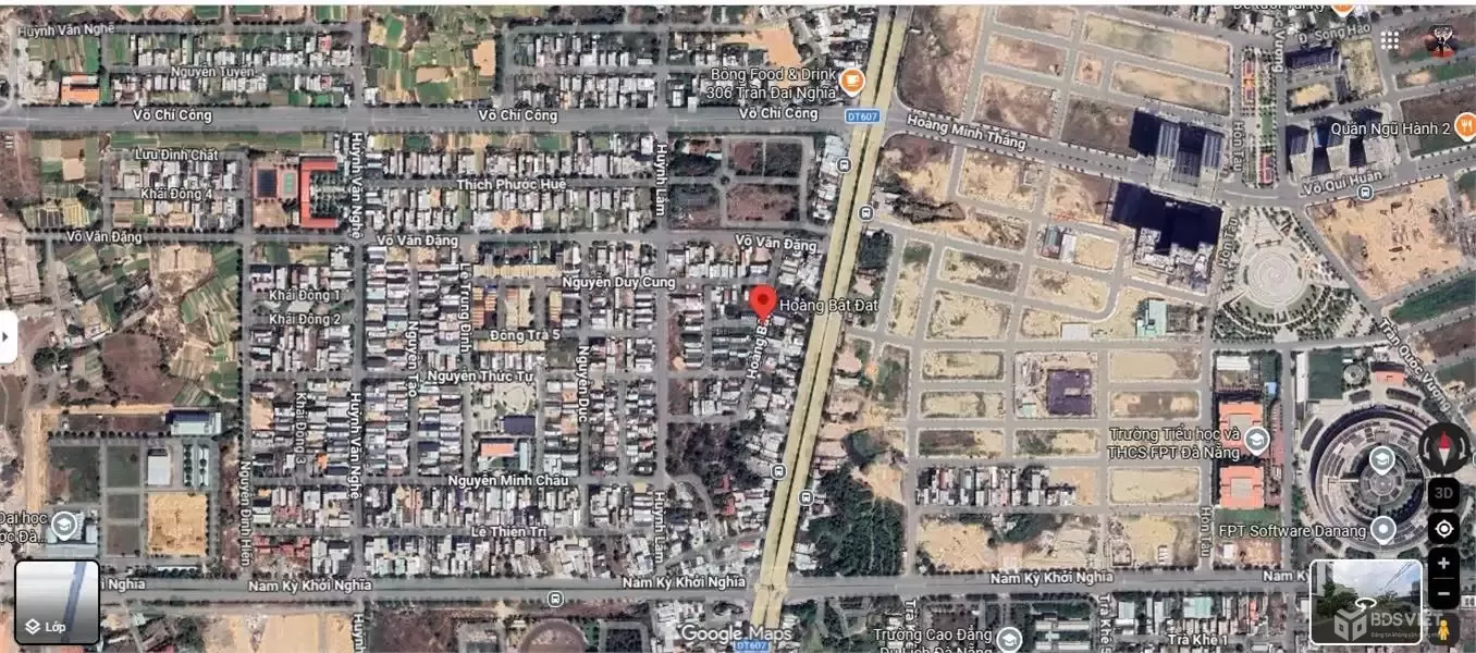 Bán đất đường hoàng bật đạt đối diện khu FPT gần làng đại học đà nẵng - Tặng dãy trọ 2 tầng