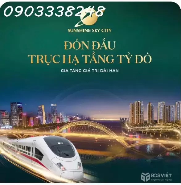 Tòa V8, V9 chính thức nhận giữ chỗ với mức giá từ 98 triệu/m2, 1% early bird tại Sunshine Sky City