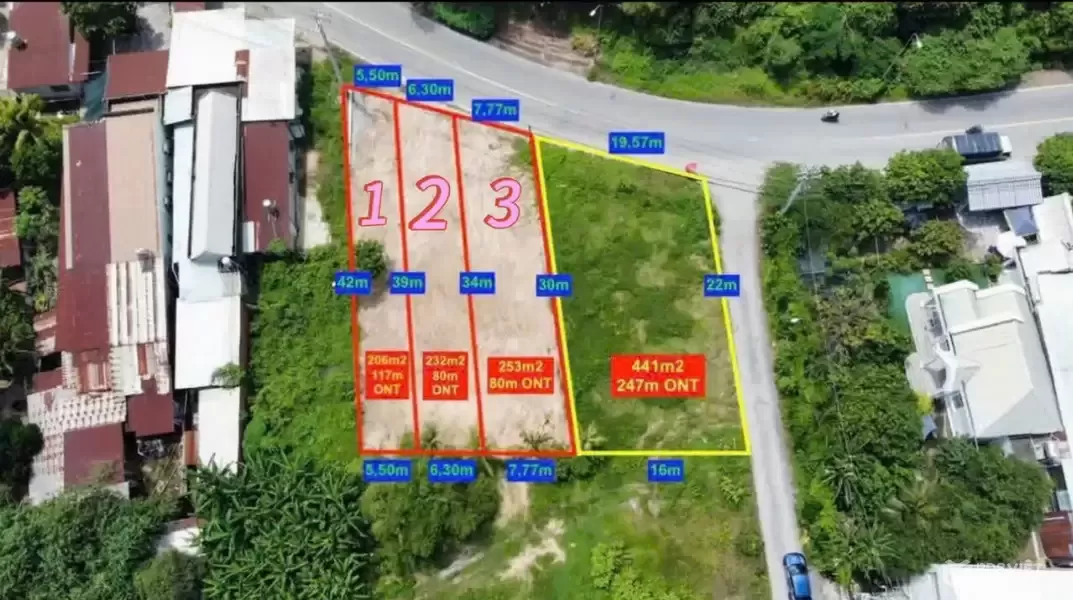 Bán 3 lô đất liền kề mặt tiền Nguyễn Văn Khạ, Tân An Hội giá 2,3 tỷ/lô