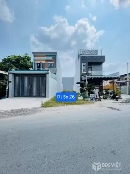 Bán đất mặt tiền đường số 5, Tân Thông Hội dt 130m2 full thổ giá 2,85 tỷ