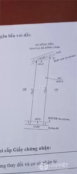 ĐẤT ĐẸP - GIÁ ĐẦU TƯ- CẦN BÁN GẤP LÔ ĐẤT SÀO Tại Tân Phước , ĐỒNG PHÚ, BÌNH PHƯỚC