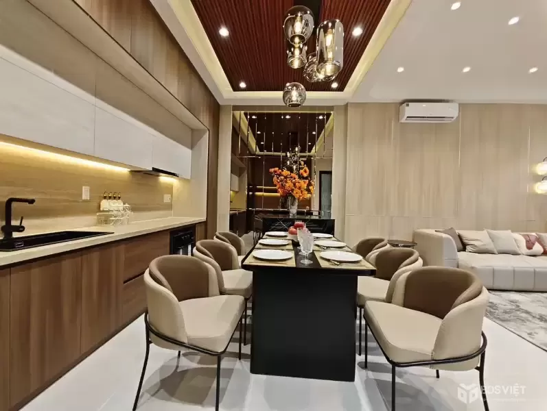 ???? NHÀ MỚI HUỲNH TẤN PHÁT Q7 – NGANG 8M HIẾM – 4 TẦNG – THIẾT KẾ CHÂU ÂU – 8.7 TỶ ????