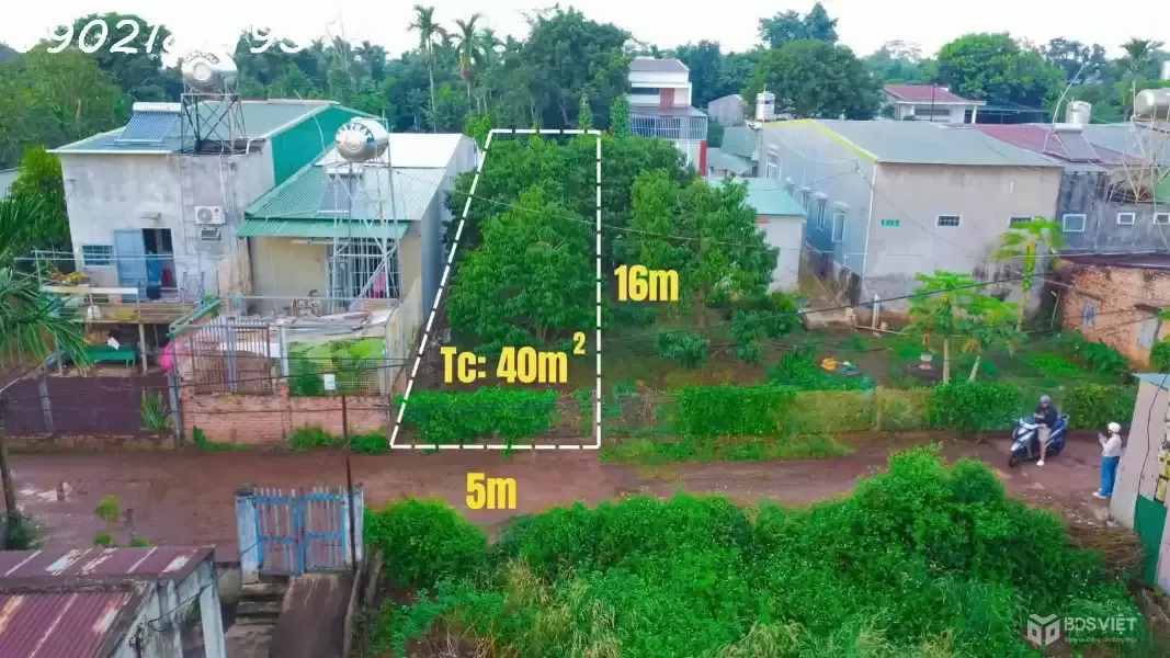 LÔ ĐẤT SỔ ĐỎ THỔ CƯ – PHƯỜNG TÂN LỢI – BUÔN MA THUỘT, CÁCH TRƯỜNG ĐẠI HỌC Y DƯỢC BUÔN MA THUỘT 4 km = 780 triệu