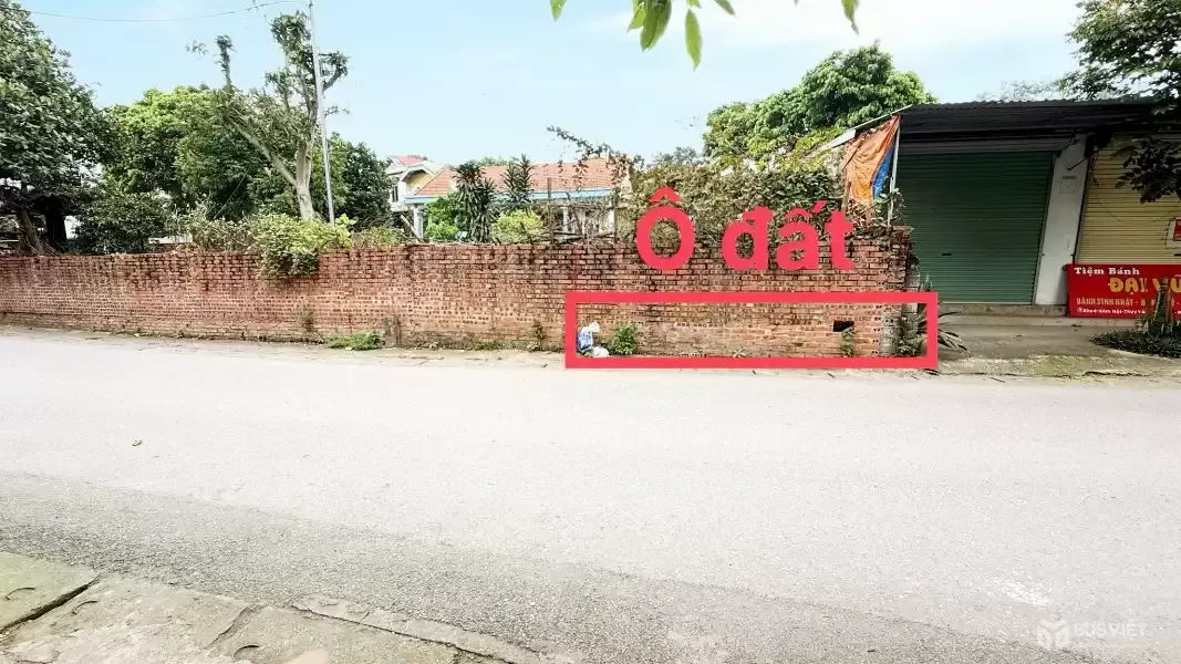 Gia đình Bán đất tại đường trục chính Thụy vân Nông trang