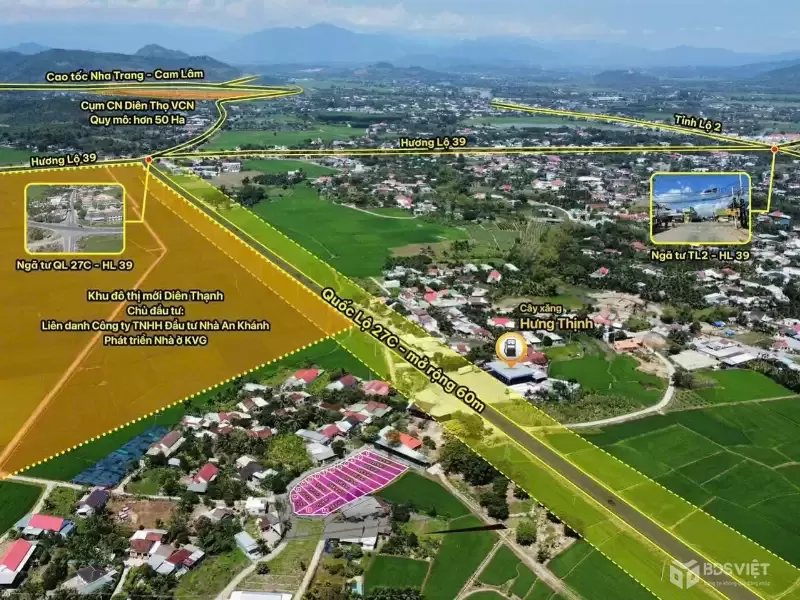 ĐÓN SÓNG KHU ĐÔ THỊ MỚI DIÊN THẠNH – DIÊN KHÁNH - Khánh Hoà - GIÁ SIÊU ƯU ĐÃI