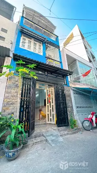 Nhà 3 lầu hẻm Âu Dương Lân, P.Chánh Hưng – hoàn công đầy đủ