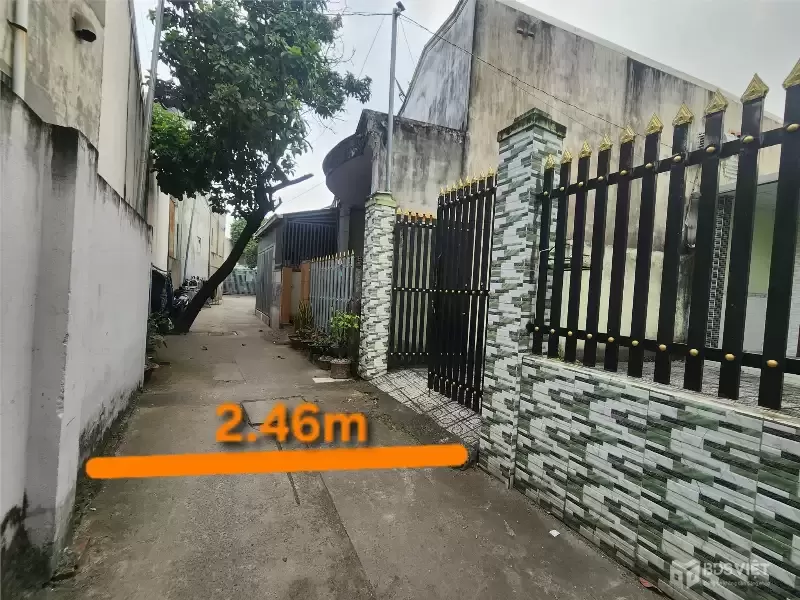 Ngân hàng thanh lý nhà ngang 5m, DT 177.3m2, 2PN 1 bếp, Thuận An, Bình Dương