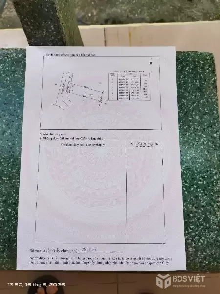 Bán 2 nền thổ cư hẻm đá xanh xe oto xã Trung Lập Thượng dt 132m2 giá 1,1 tỷ / lô