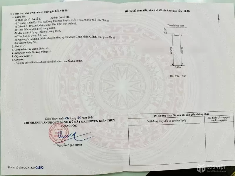 Giá 3.x tỷ-Nhà cấp 4 kinh doanh tốt Đại Trà, Đông Phương, Kiến Thụy  - ZALO 0567 222 555