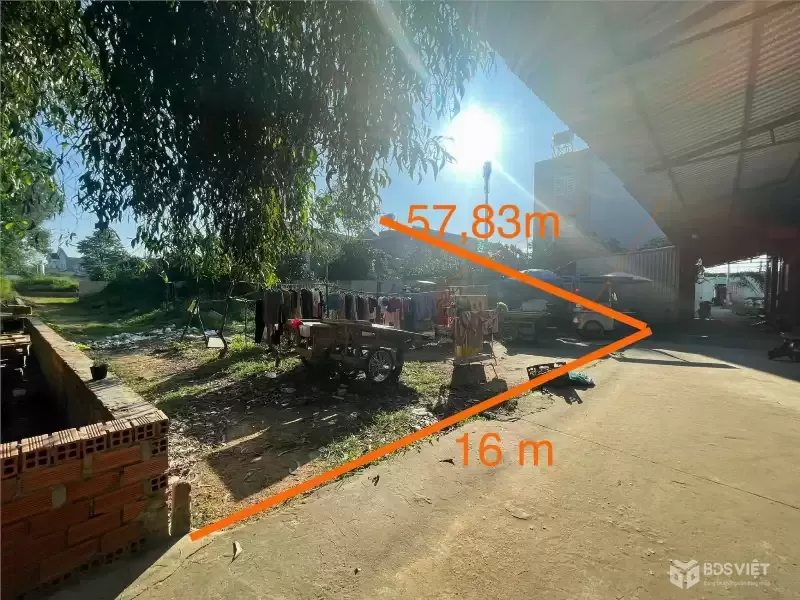 NGÂN HÀNG THANH LÝ GẤP ĐẤT SẴN THỔ, NGANG 16M, DT 528.8M2, GIÁ 2.462 TỶ