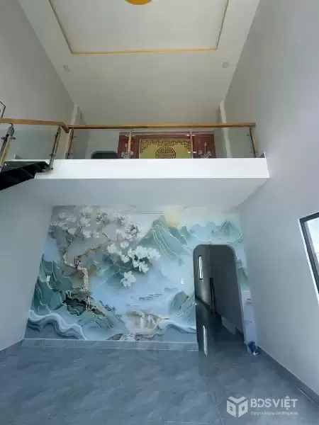 Bán nhà mặt tiền Long Hòa-Phước Vân, xã Phước Vân dt 115m2 , 1 lửng , 3pn,2wc giá 2,25 tỷ