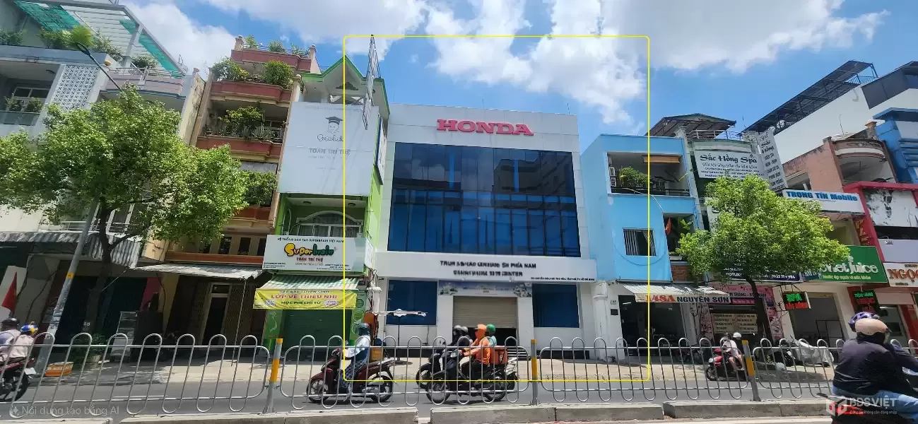 Cho thuê Tòa nhà Mặt Tiền Nguyễn Sơn Q.Tân Phú 384m²,3 TẦNG, NGANG 12M - CẠNH NGÃ TƯ