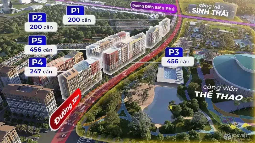 KHỐI ĐẾ - TÒA P4-P6...SUN HÀ NAM