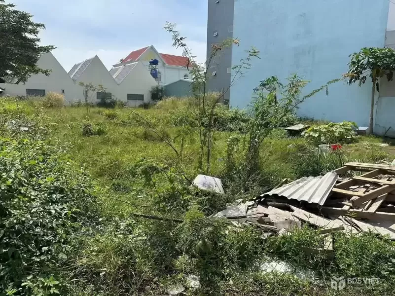 Bán đất thổ cư góc 2 mt đường KDC Hưng Gia, thị trấn Bến Lức dt 244,6m2 giá giảm còn 7,5 tỷ