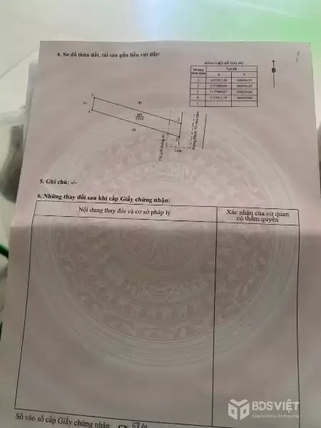 Bán đất thổ cư mt Nguyễn Văn Nhâm, xã Thanh Phú dt 235m2 giá 4,8 tỷ