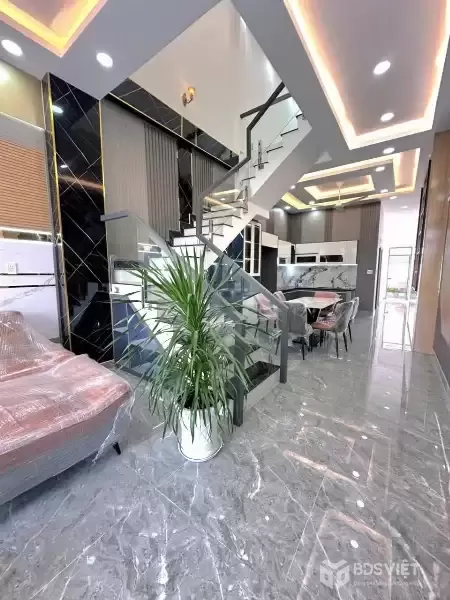 Nhà đẹp xây mới, An cư lạc nghiệp tại Bến Lức, gần UBND- trường học