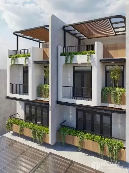 Nhà phố 4 tầng DT lớn 125m² – Vị trí đẹp ngay trung tâm Thạnh Xuân (Q.12)