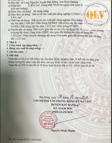 Cho thuê nhà xưởng Long Nguyên, Bàu Bàng, Bình Dương 7.000m²