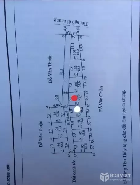 Bán đất ngõ ô tô Mạc Đăng Doanh, Hưng Đạo giá chỉ 8xx triệu - ZALO 0567 222 555