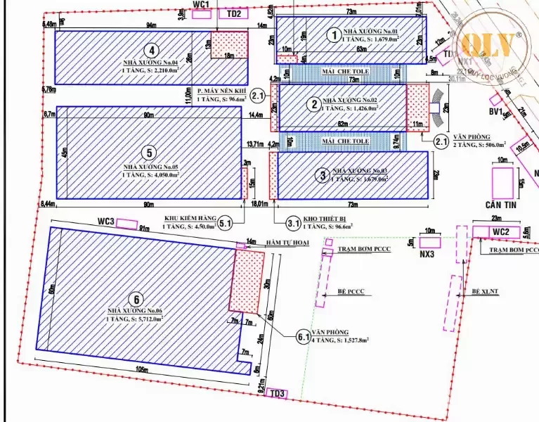 Cho thuê nhà xưởng Uyên Hưng, Tân Uyên, Bình Dương 19.505m²