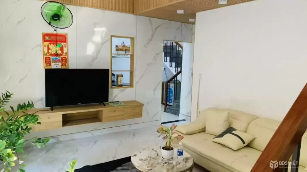 ♥ Nhà Kiệt Điện Biên Phủ, 76m2, ngang 8m,  2 tầng, 3PN, thoáng đẹp, 4.5x tỷ