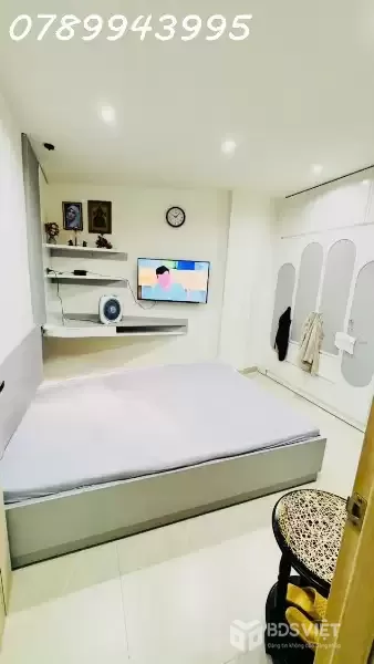 Nhà bán Lê Văn Sỹ, Phú Nhuận, ngang gần 8m, Nhà mới, 4PN, Giá chỉ 9 tỷ59