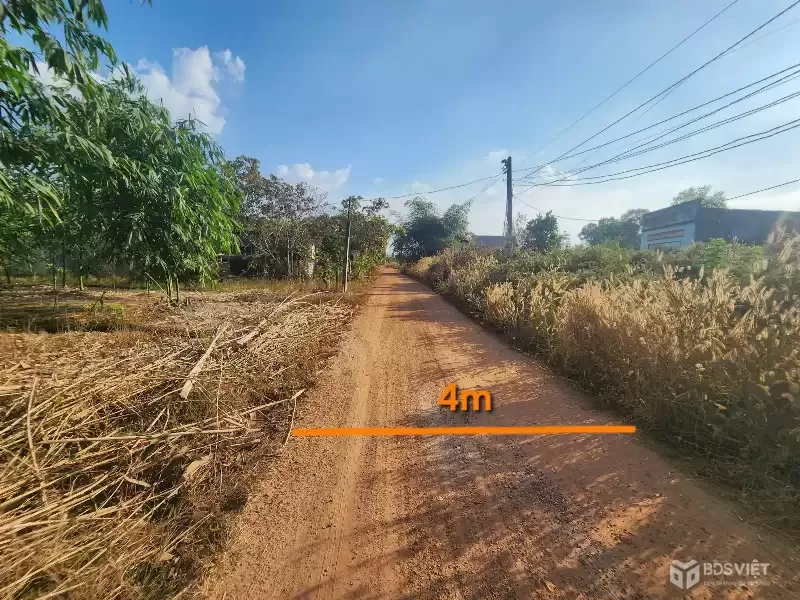 ĐẤT THỔ CƯ MINH THẠNH DẦU TIẾNG, NGÂN HÀNG THANH LÝ 4213.8M2,  NGANG 50M, GIÁ NHỈNH 1 TỶ 719 TRIỆU