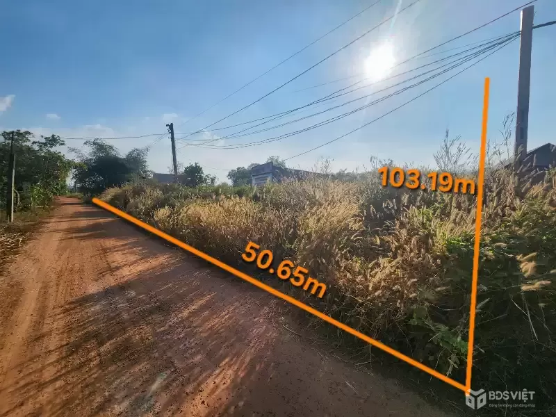 ĐẤT THỔ CƯ MINH THẠNH DẦU TIẾNG, NGÂN HÀNG THANH LÝ 4213.8M2,  NGANG 50M, GIÁ NHỈNH 1 TỶ 719 TRIỆU