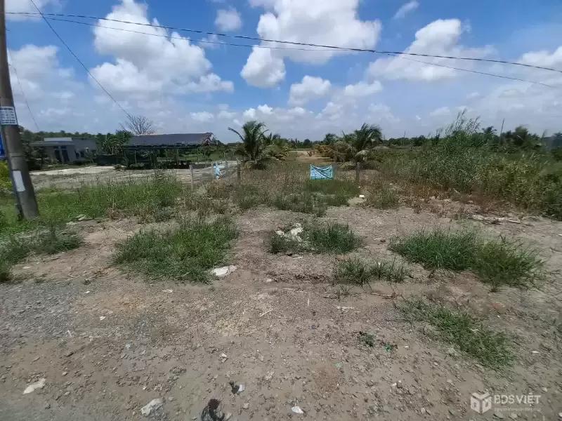 Bán đất mặt tiền tỉnh lộ 818, Tân Thành, Thủ Thừa dt 451m2 full thổ giá 3,15 tỷ