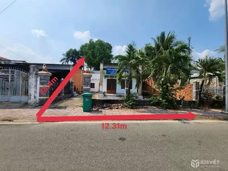 NHÀ MT NHỰA PHAN BỘI CHÂU PHÚ GIÁO, NGÂN HÀNG THANH LÝ NHÀ NGANG 12M, DT 387.7M2, GIÁ NHỈNH 1 TỶ 819 TRIỆU