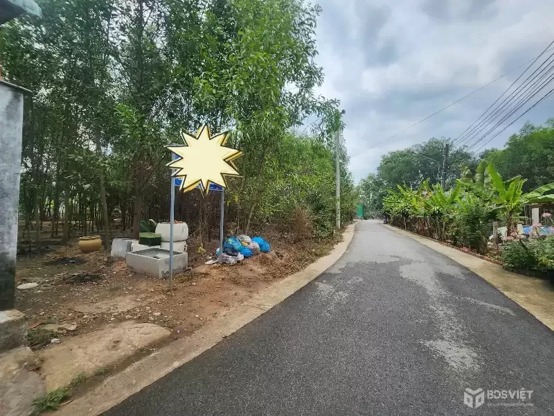 ĐẤT THẠNH PHƯỚC TÂN UYÊN, NGÂN HÀNG THANH LÝ ĐẤT NGANG 10M, SẴN 100M2 THỔ, DT 503M2, GIẢ 2 TỶ 352 TRIỆU