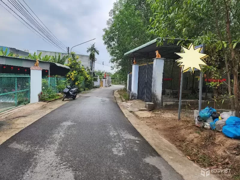 ĐẤT THẠNH PHƯỚC TÂN UYÊN, NGÂN HÀNG THANH LÝ ĐẤT NGANG 10M, SẴN 100M2 THỔ, DT 503M2, GIẢ 2 TỶ 352 TRIỆU