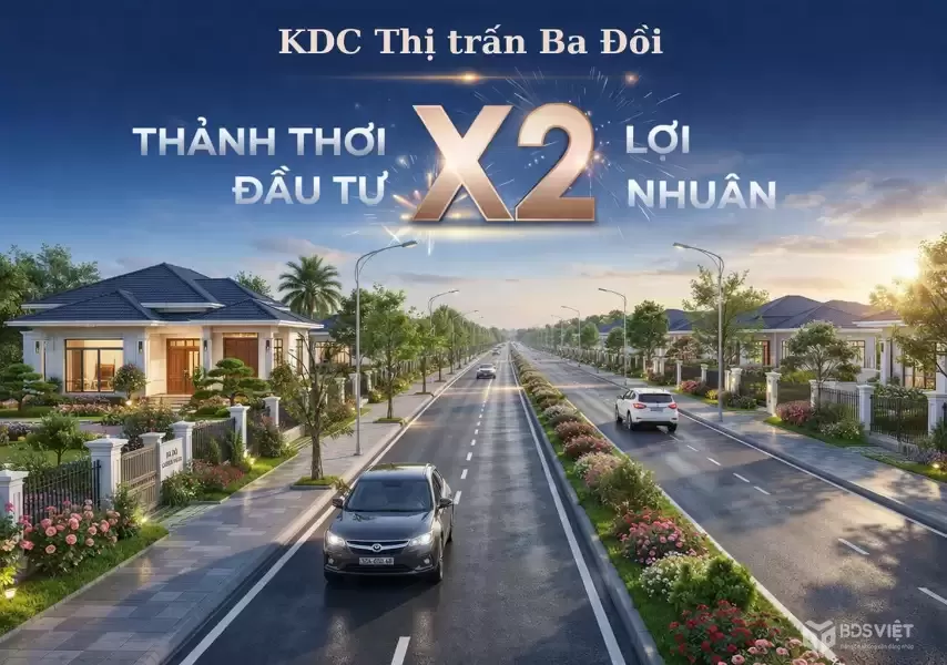 CHỈ HƠN 300TR – SỞ HỮU NGAY ĐẤT TRUNG TÂM BA HÀNG ĐỒI | SỔ RIÊNG – KHAI THÁC NGAY DÒNG TIỀN