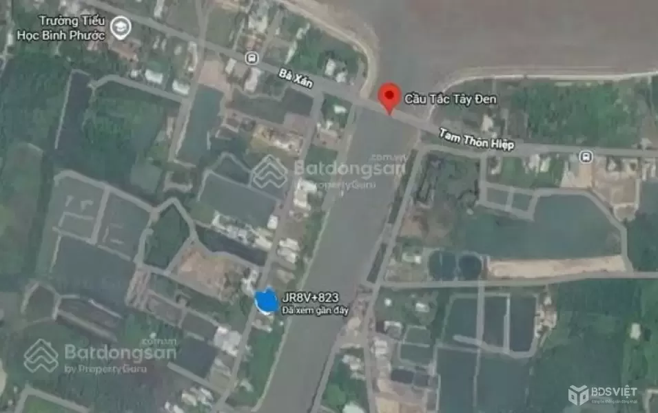 ĐẤT ĐẸP -  GIÁ TỐT – CẦN BÁN ĐẤT BỜ SÔNG GẦN CẦU TẮC TÂY ĐEN – Xã Bình Khánh, Cần Giờ, TP HCM