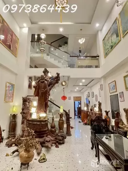 BIỆT THỰ MẶT TIỀN  NGUYỄN THỊ SÓC- GÂN CHỢ BÀ ĐIỂM  – 6 TẦNG – CÓ THANG MÁY – 112M2-  XÃ BÀ ĐIỂM - TP.HCM