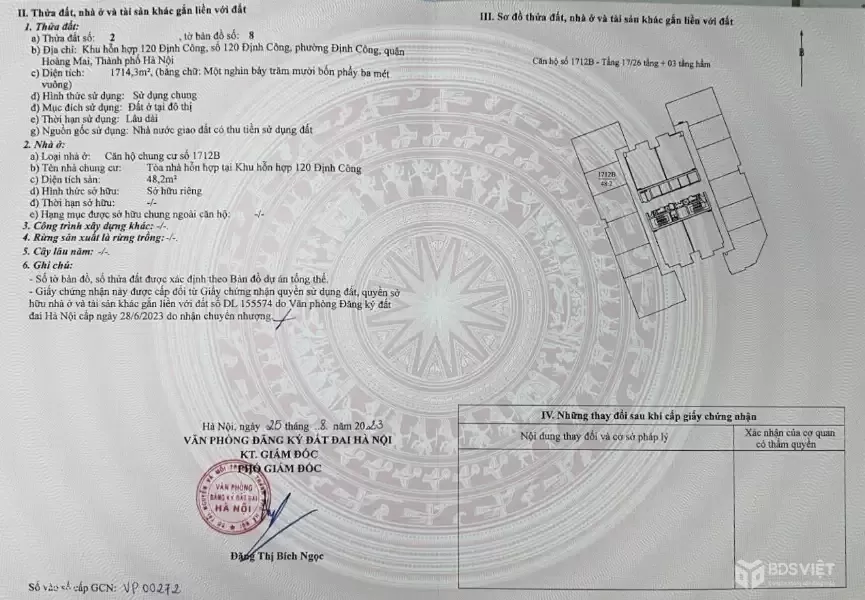 CĂN HỘ TIỆN ÍCH - GIÁ TỐT  Cần Bán Nhanh căn chung cư T&T Dc Complex 120 Định Công, Hoàng Mai, HN