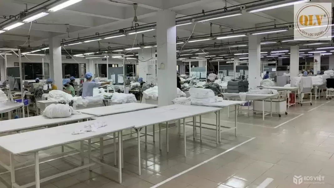 Cho thuê xưởng may mặc – Quận Bình Tân, TP.HCM – 7.500m² (có thể thuê từng tầng)