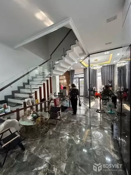 Bán nhà Kiều Đàm Q7, 5x15m, hầm 4 tầng, 4PN 5WC, hẻm 6m, nhỉnh 13 tỷ