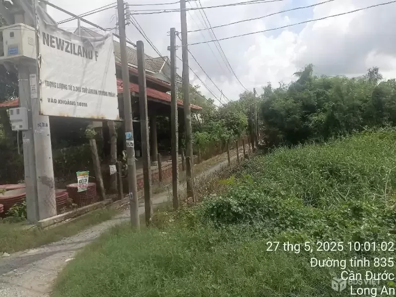 Bán đất mặt tiền ĐT835A , Long Trạch, Cần Đước 950m2 giá 19,5 tỷ