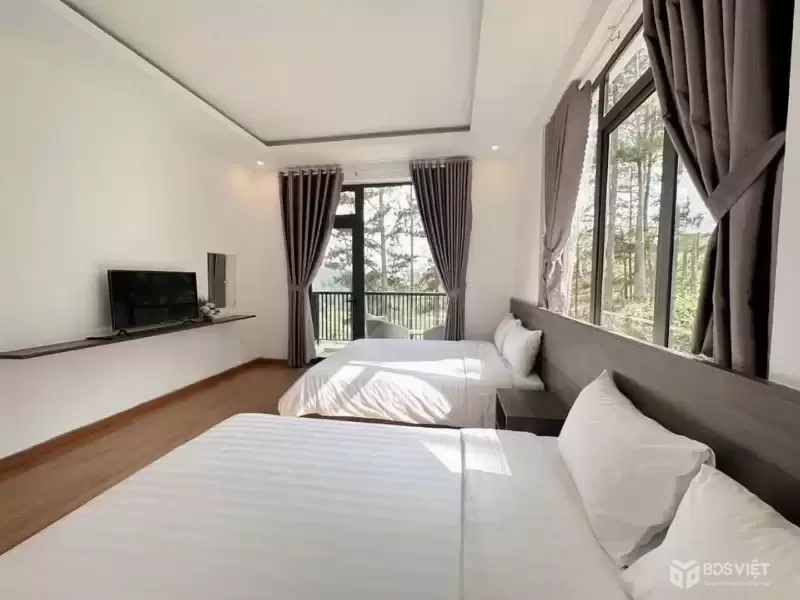 Cho thuê Khách sạn 13 phòng 60 triệu/tháng Hùng Vương Phường 9 Đà Lạt