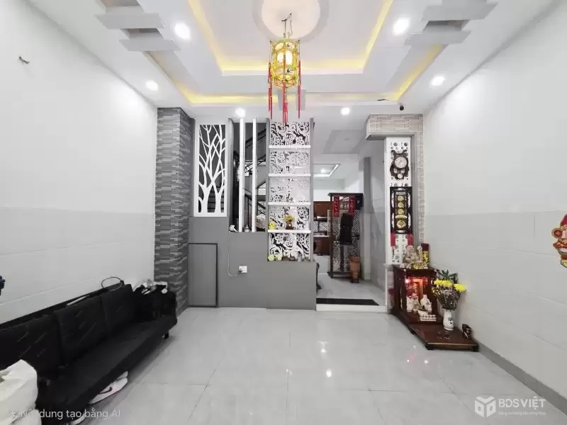 Bán nhà 4 tầng Đặng Văn Bi Thủ Đức - 73m² (5x15m) - Hẻm 6m VIP - Giá 13.5 Tỷ